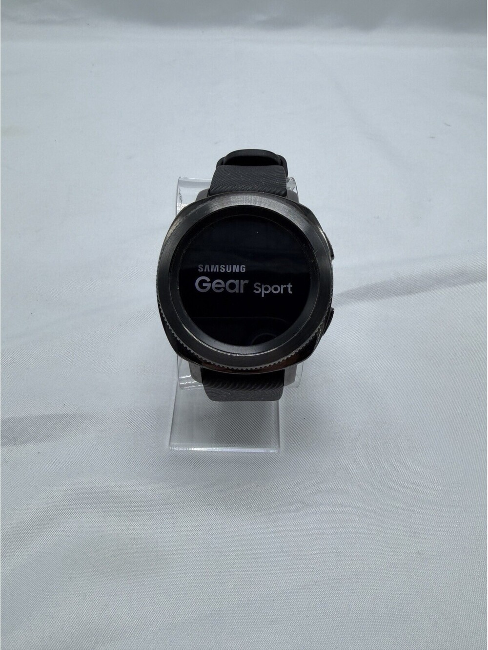 Samsung Gear Sport SM-R600 Galaxy Wifi Bluetooth Waterproof Watch NO CHARGE
